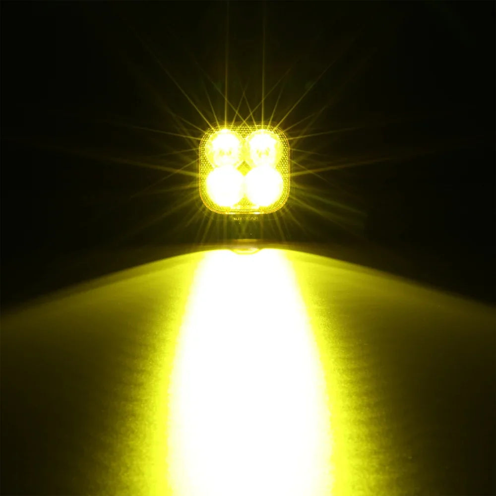 Color Play Series 3 Inch 116W RGB LED Pod Lights Off Road Lights With 8 Backlight Options