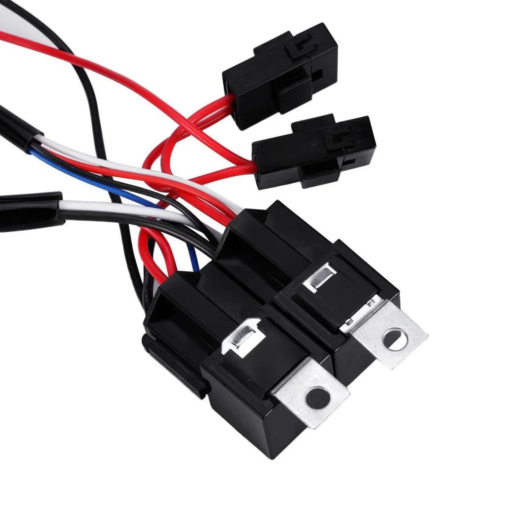 Led Light Bar Wiring Harness with Fuse 40A Relay ON/Off Switch