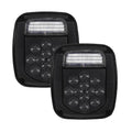 Auxbeam Universal Tail Lights for Wrangler YJ TJ CJ Truck Trailer Van Boat