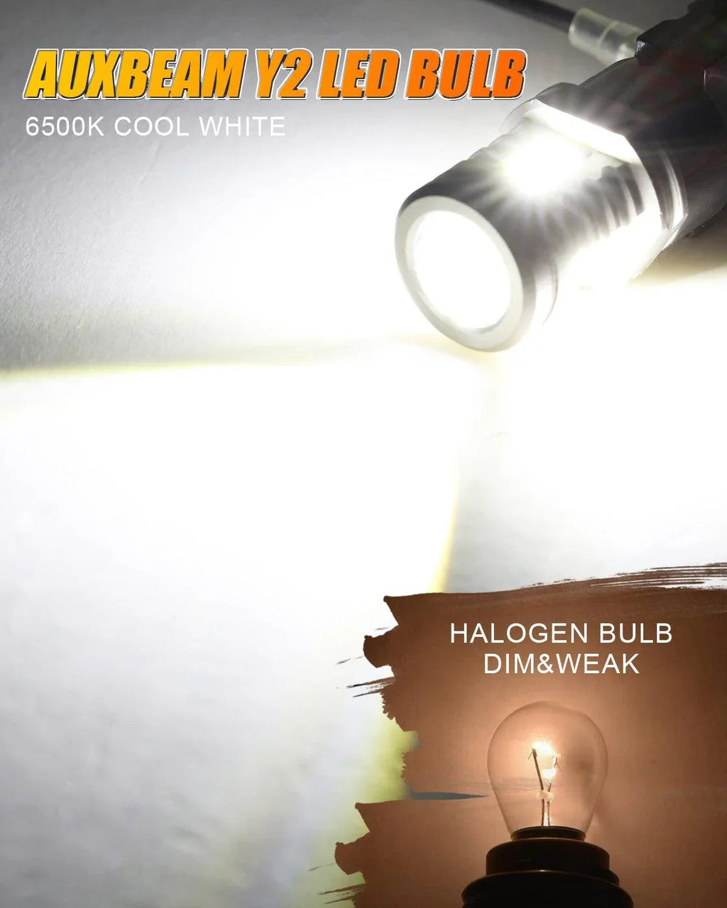 Auxbeam T1 Series Temperture Control LED High/Low Beam Bulb for 2003-2007 GMC