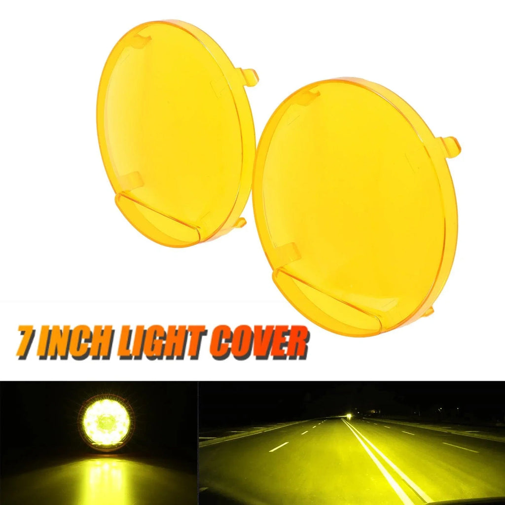 7 Inch 230W 33332LM 360-PRO Series Custom Lens Offroad LED Driving Lights+Amber/Black Covers(Optional) for FORD F150 F250