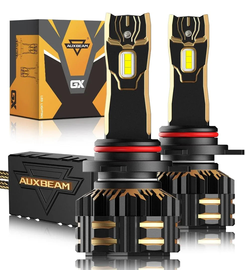 Auxbeam LED Headlight Bulbs for 2015 GMC Sierra 3500 HD 9012