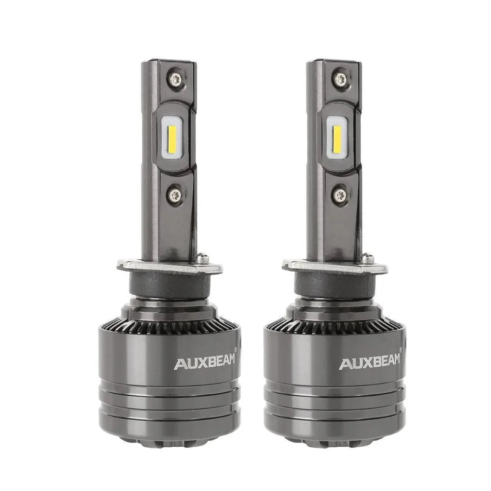 Auxbeam 4300K T1 Series LED light Bulbs 8000LM (2 Pcs)
