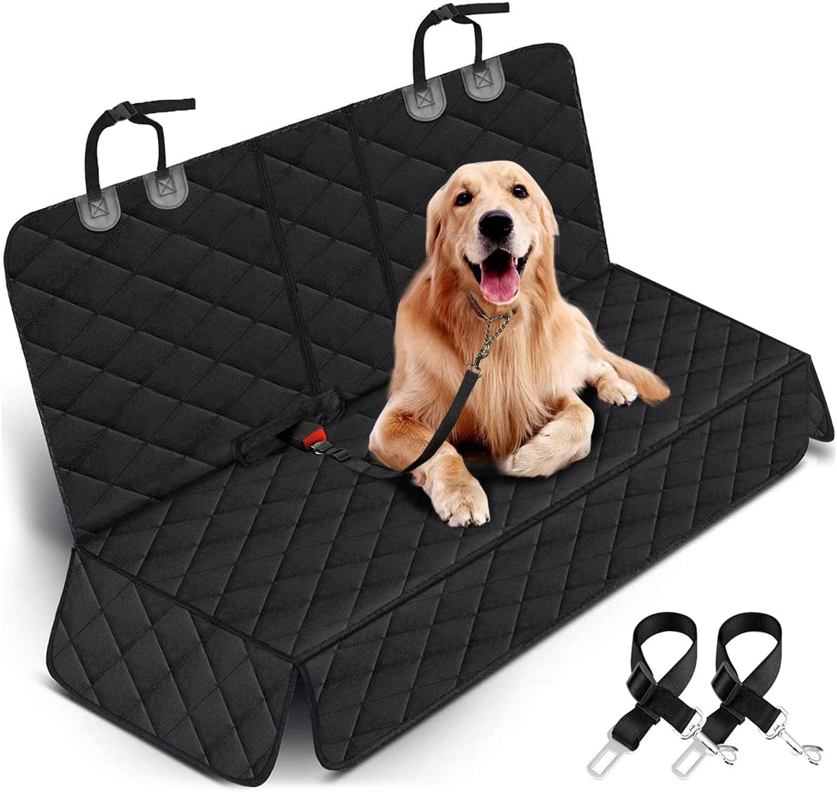 Universal Waterproof Pet Bench Car Seat Cover - Heavy-Duty Cargo Liner