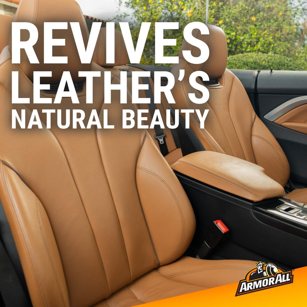 Armor All Leather Care Spray with Real Beeswax - Cleaner, Conditioner & Protectant (16 fl oz)