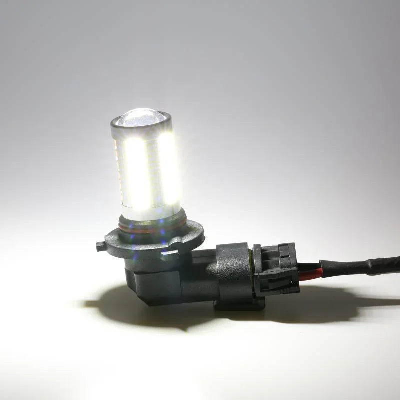 Auxbeam H10 9145 9140 HB3 LED Fog Light/DRL 50W 6500K White 33LED Series 2 Bulbs