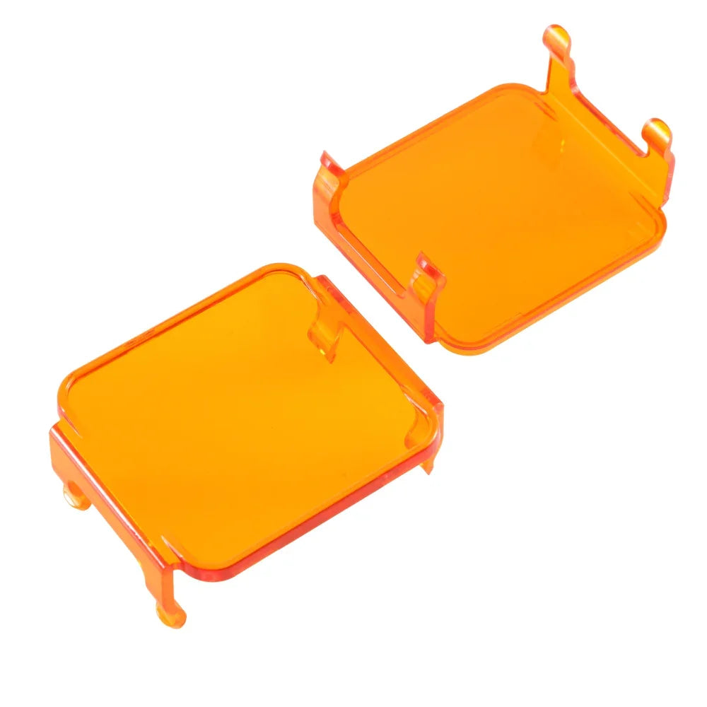 Auxbeam FA Series 3 Inch LED Pod Lights Dark Amber Cover Light Shield Cover