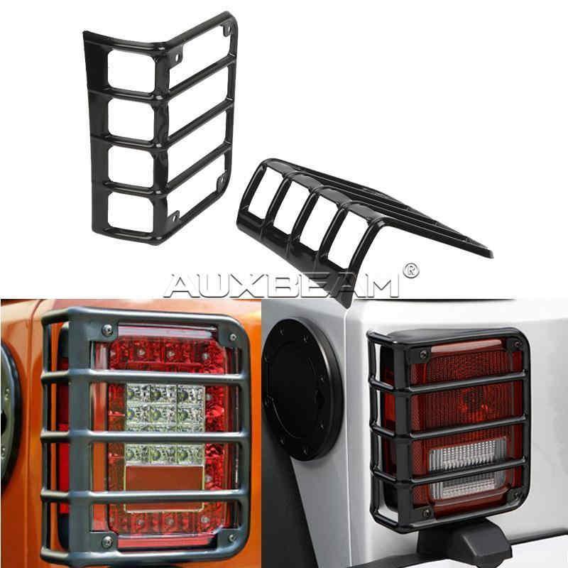 Auxbeam Steel Light Reverse Light Guard for 07-15 Jeep Wrangler