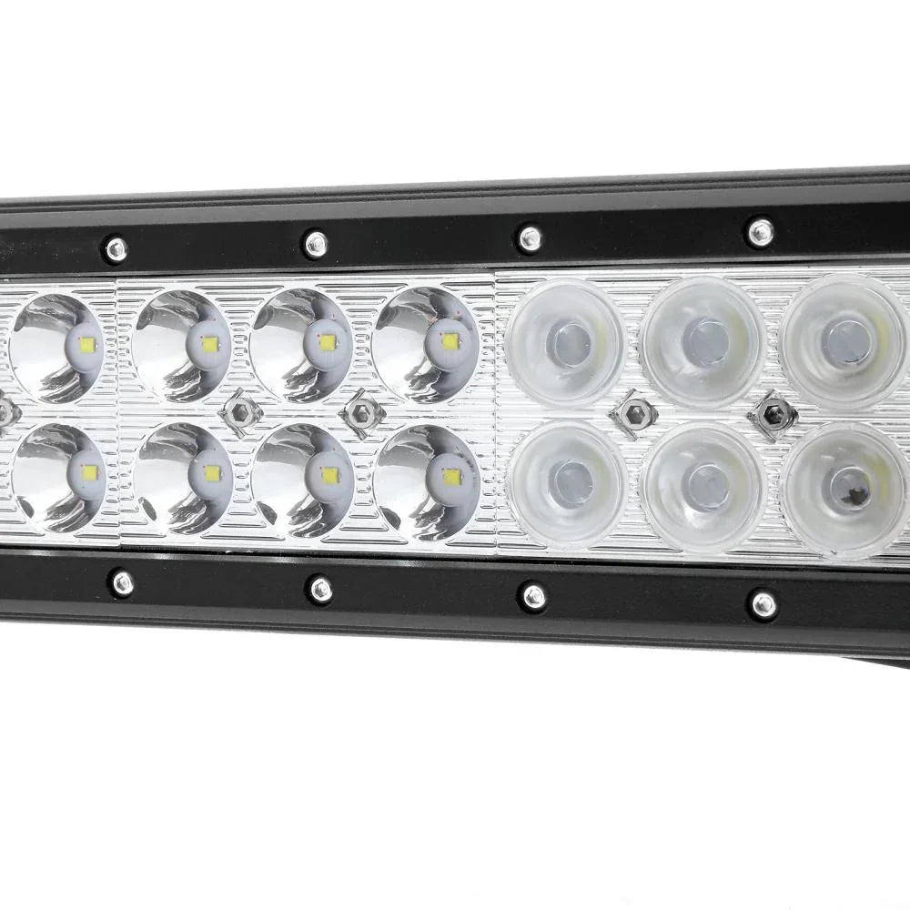 Auxbeam 32 inch Classic-SM Series Dual Row LED Light Bar 6000K White Combo
