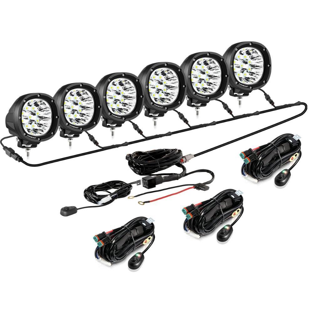 P4 Series | 4 Inch 90W Round LED Driving Lights Spot White Pod Lights