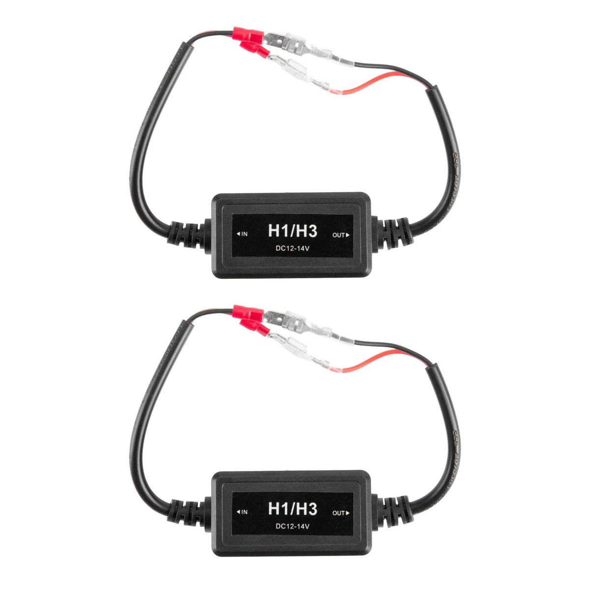 Auxbeam H1/H3 C10-Model Enhanced LED Headlight Bulbs Decoder Anti-flicker Hyper