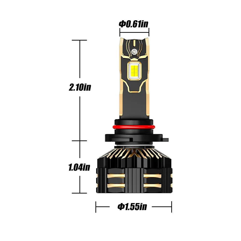 Auxbeam 9005/HB3 LED Headlight Bulbs 240W GX-ULTRA Series 2 Bulbs