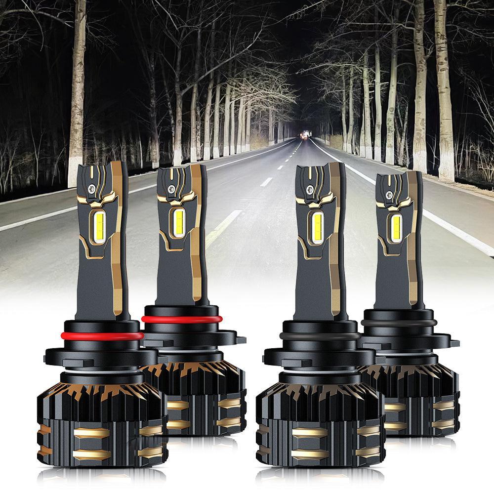 Auxbeam GX Series 25000LM 120W LED Headlight Bulbs 6500K Cool White
