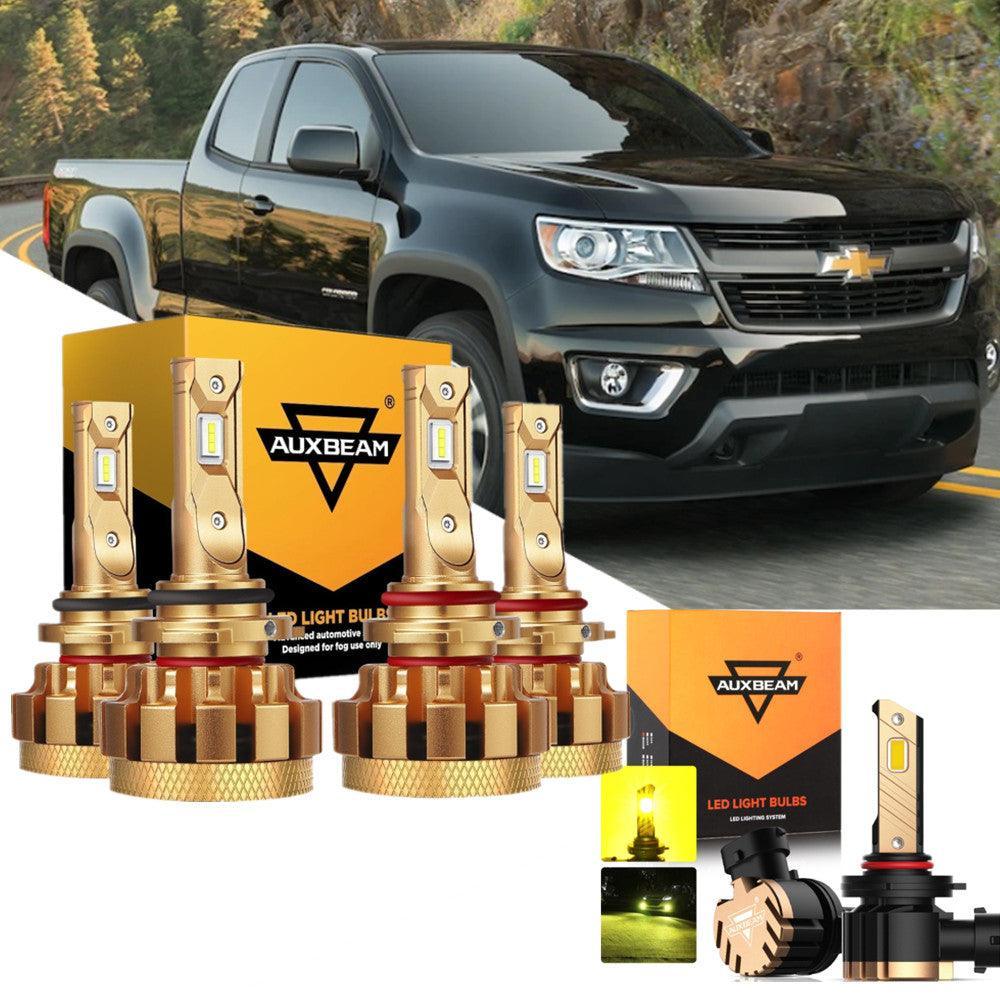 Auxbeam F-16 Plus Series LED High/Low Beam Bulb for 2004-2009 Chevrolet Colorado