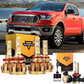 Auxbeam F-16 Plus Series LED High/Low Beam Bulb Bundle for 2019 2020 FORD RANGER