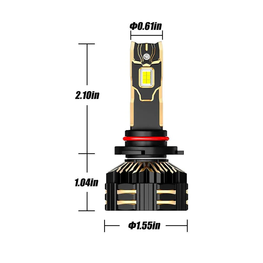 Auxbeam 9006/HB4 LED Headlight Bulbs 240W GX-ULTRA Series 2 Bulbs