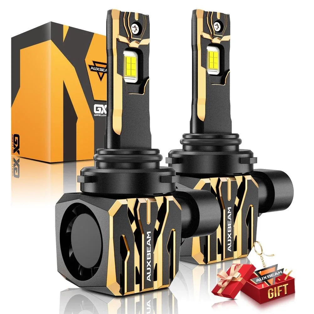 Auxbeam 9006/HB4 LED Headlight Bulbs 120W GX Series 2 Bulbs
