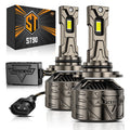 Auxbeam 9006/HB4 LED Headlight Bulbs 180W ST90 Series High Power 2 Bulbs