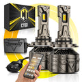 Auxbeam 9006/HB4 LED Bulb Fog Light/Low Beam Lighs 120W CT60 Series
