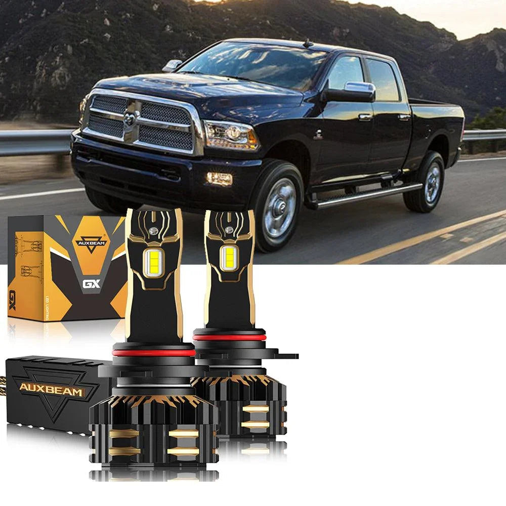 Auxbeam LED Headlight Bulbs Bundle for 2013-2015 Ram 2500