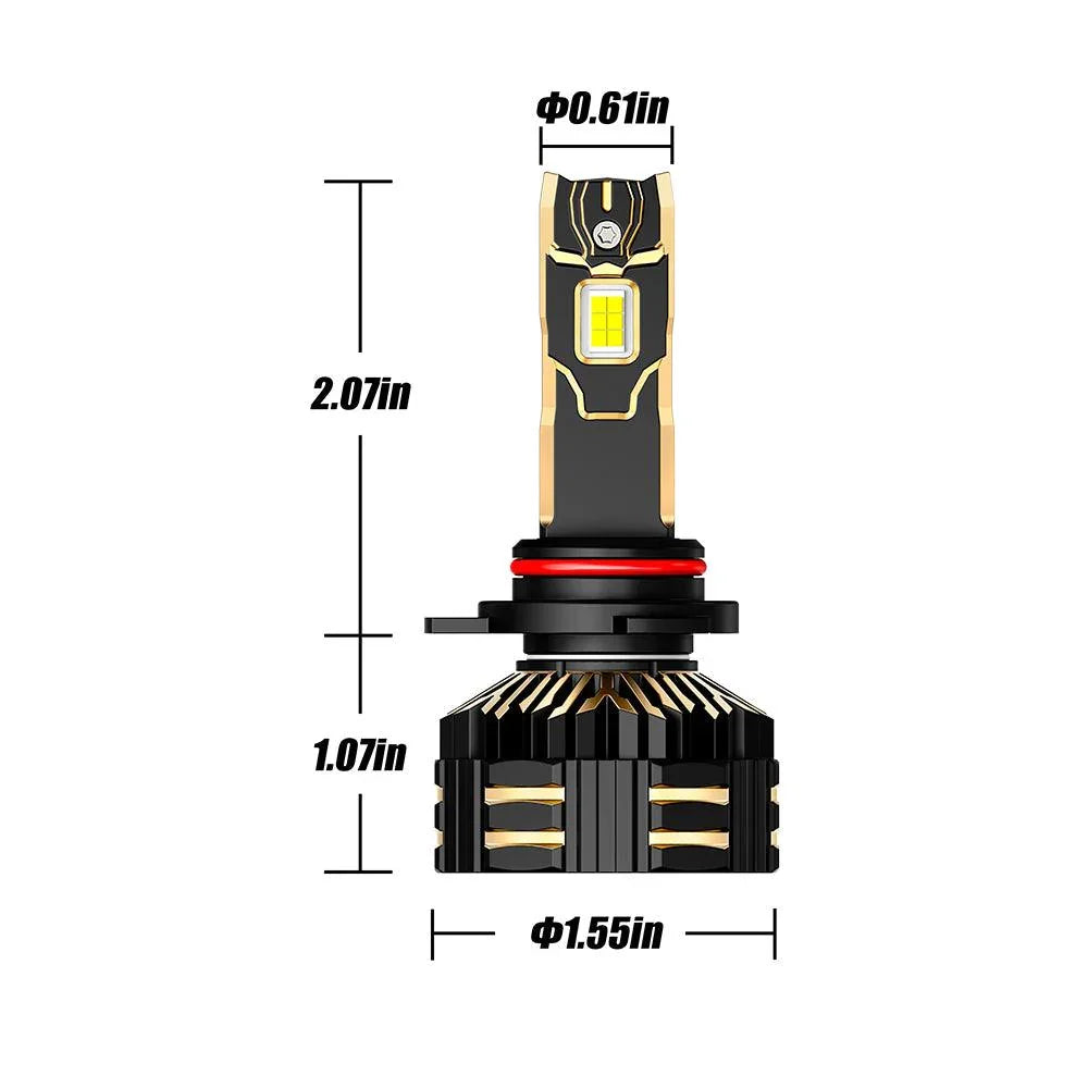 Auxbeam 9012/HIR2 LED Headlight Bulbs 240W GX-ULTRA Series 2 Bulbs