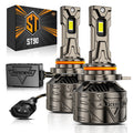 Auxbeam 9012/HIR2 LED Headlight Bulbs 180W ST90 Series High Power 2 Bulbs