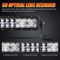 Auxbeam 22 Inch-52 Inch 5D Series Straight/Curved Combo Beam Double Row LED