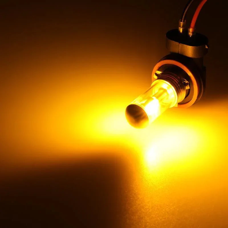 Auxbeam SMD 20W 7000LM Natural White/AMBER Led Fog Light Bulbs (2 Pcs)