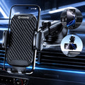 YOOVEE 3-in-1 Universal Car Phone Holder - Heavy-Duty Dash, Windshield & Vent Mount