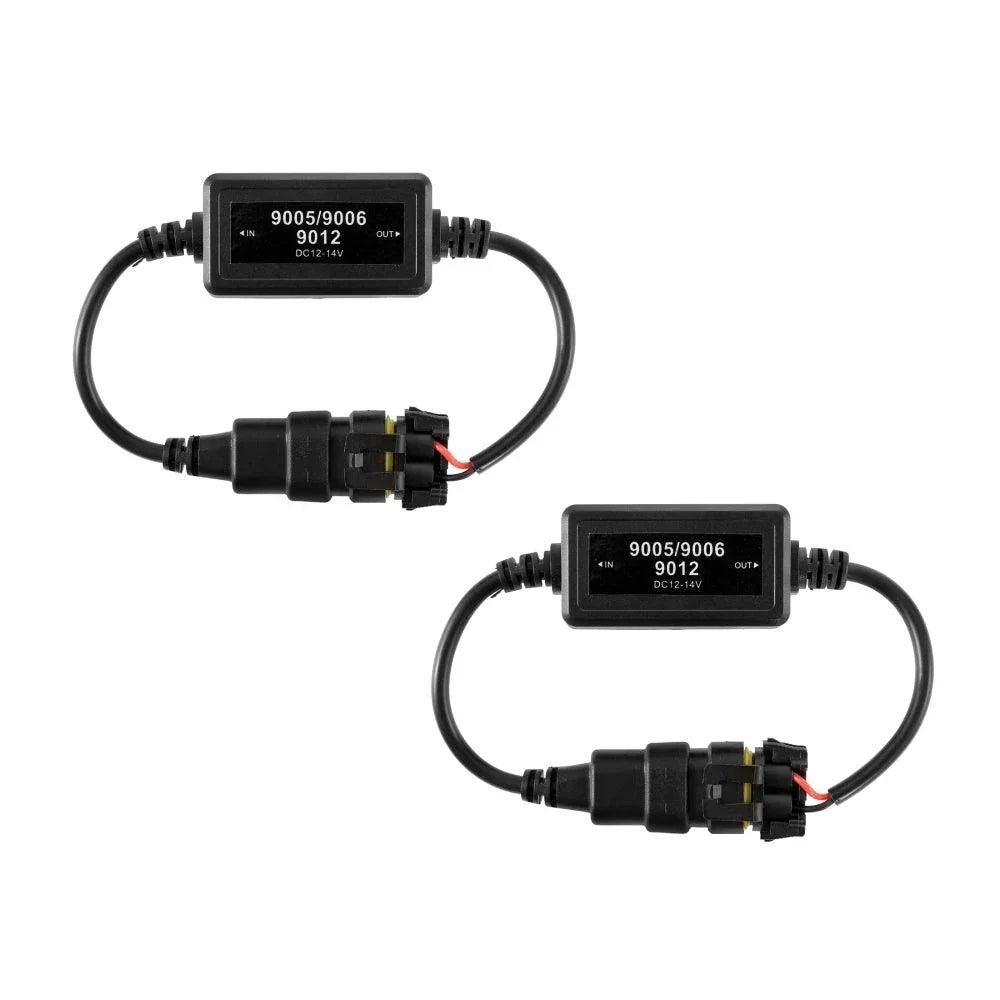 Auxbeam 9012/HIR2 C10-Model Enhanced LED Headlight Bulbs Decoder Anti-flicker