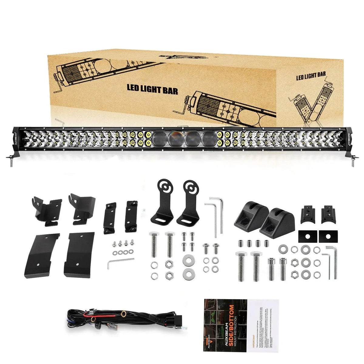 Auxbeam 42 Inch 5D-PRO Series LED Light Bar for Ford Bronco 2/4 Door 2021 2022