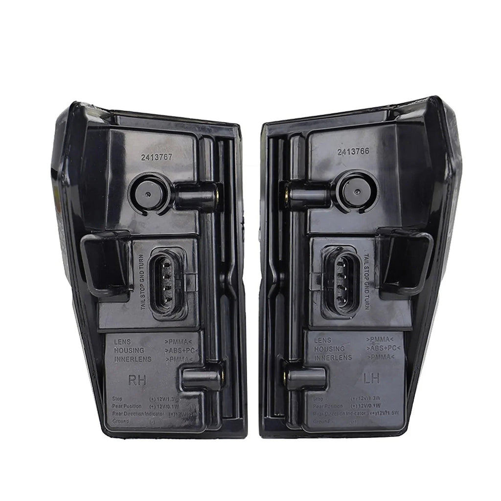 Auxbeam Smoked LED Tail Lights Rear for Polaris Ranger 1000 Models 2018-2022