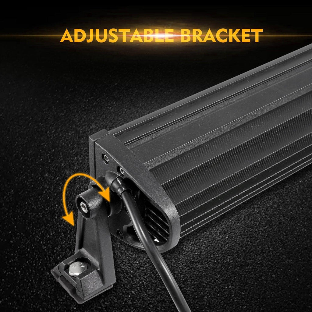 Auxbeam Series 22 Inch/30 Inch/42 Inch/50 Inch White&Amber LED Light Bars