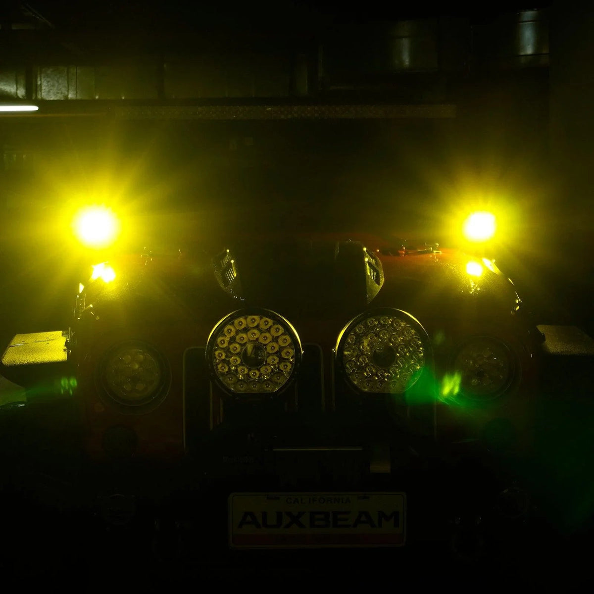 Auxbeam 52" 5D-PRO LED Light Bar & 3"LED PODS for Jeep Wrangler JK 2007~2017