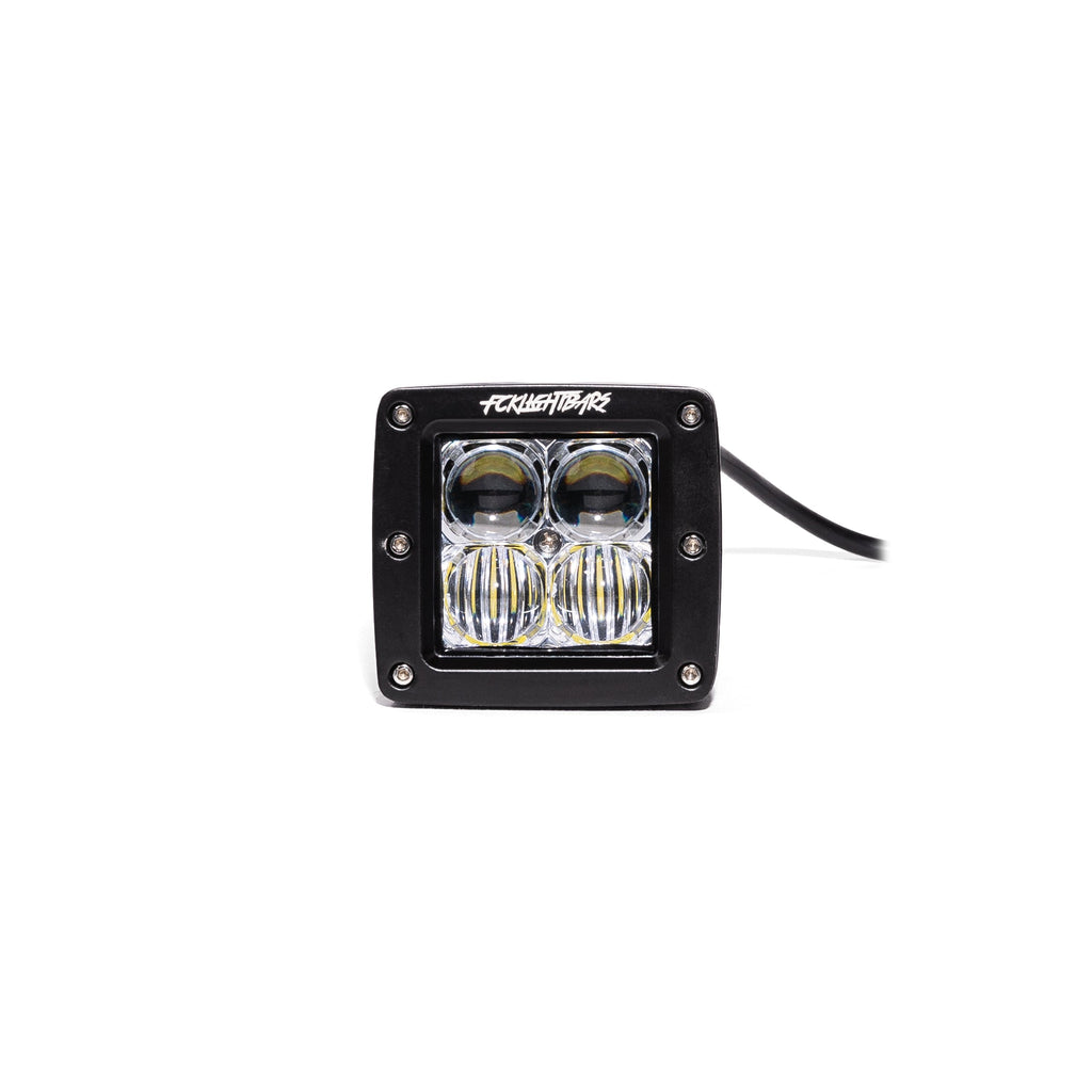 P-4 OSRAM 3" Cubes - FCK Lightbars LED pods included in vehicle specific light kits