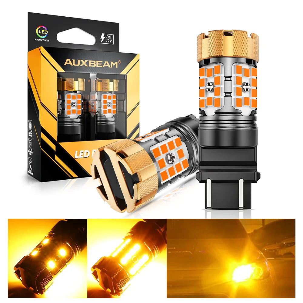 Auxbeam LED Headlights Bulbs Bundle for 2011-2012 Ram 3500 9005 H11