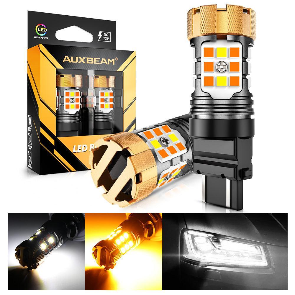 Auxbeam LED Headlights Bulbs Bundle for 2011-2012 Ram 3500 9005 H11