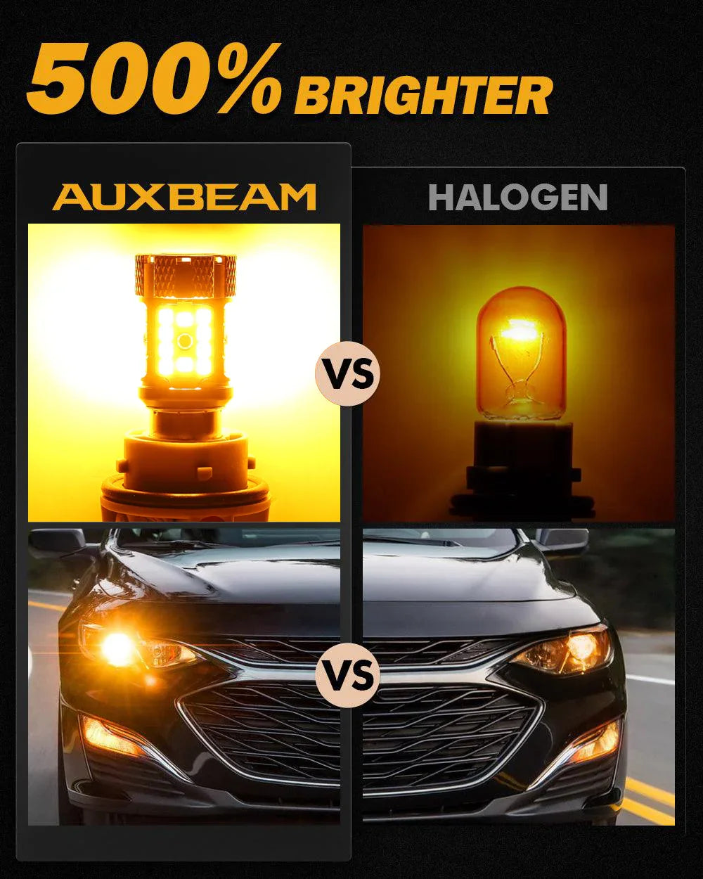 Auxbeam 1157 BAY15D LED Turn Signal Light Rear/Front