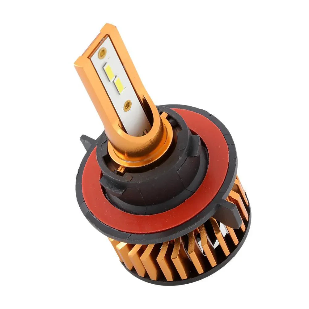 Auxbeam H13 LED Headlight Bulbs 52W F2 Series Mini Size 2 Bulbs