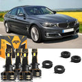 Auxbeam LED Headlight Bulbs Bundle for 2017 BMW 330i H7