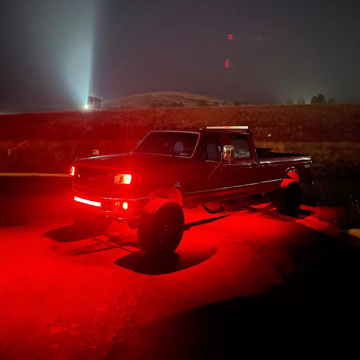 FCK Lightbars Red Rock Light – Single