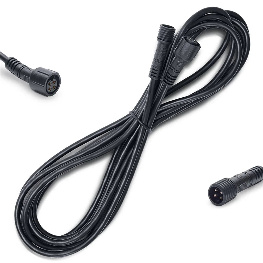 Auxbeam 10FT RGB Rock Light Extension Wire Cable - Only for 4 and 8 Pods RGB LED