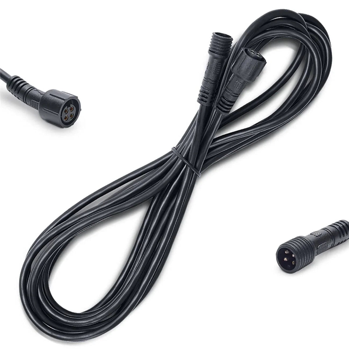 Auxbeam 10FT RGB Rock Light Extension Wire Cable - Only for 4 and 8 Pods RGB LED
