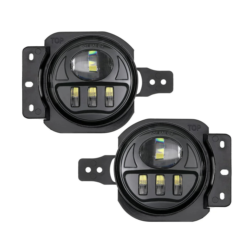 Auxbeam 9'' Round 100W LED Headlights for Jeep Wrangler JL 2018-2019