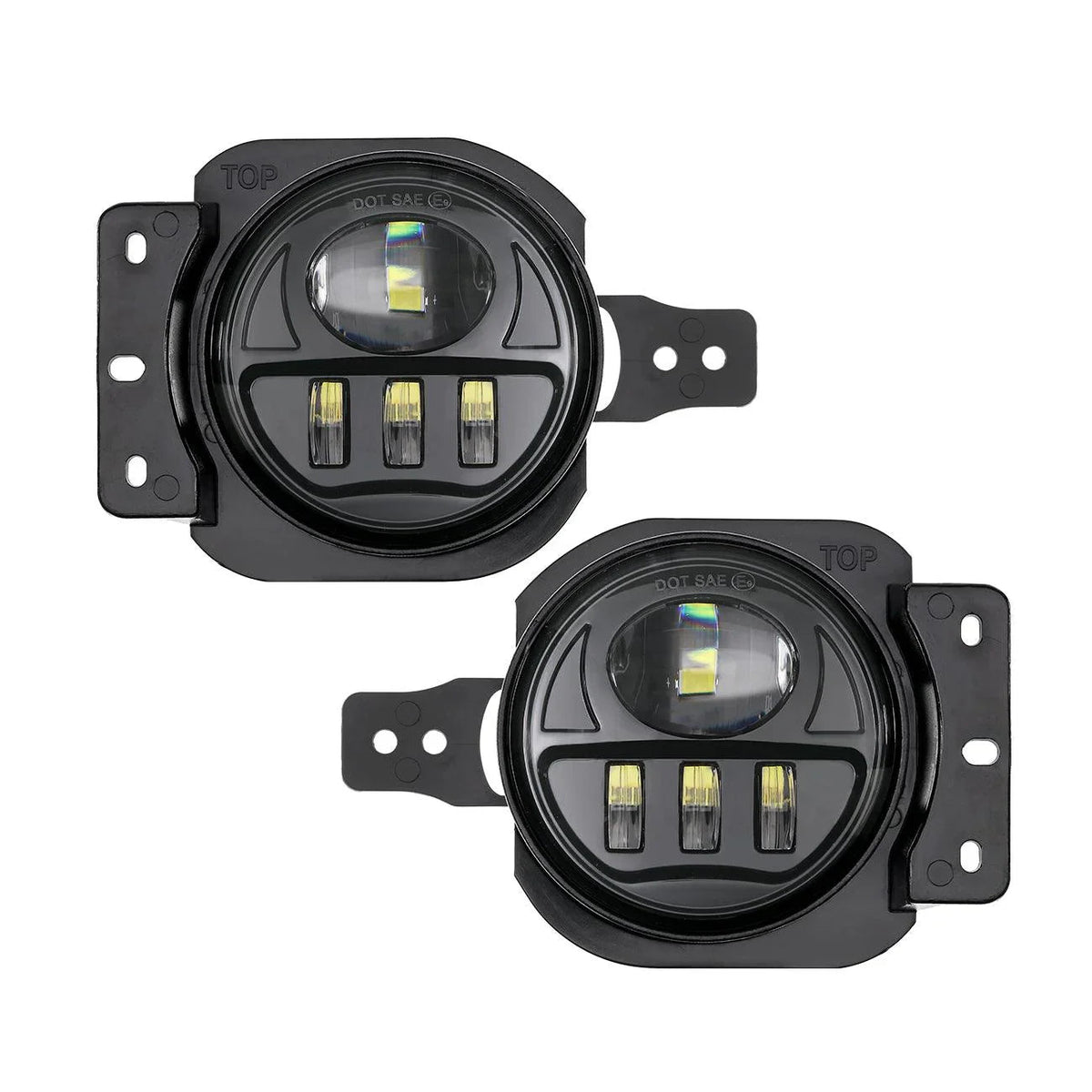 Auxbeam 9'' Round 100W LED Headlights for Jeep Wrangler JL 2018-2019