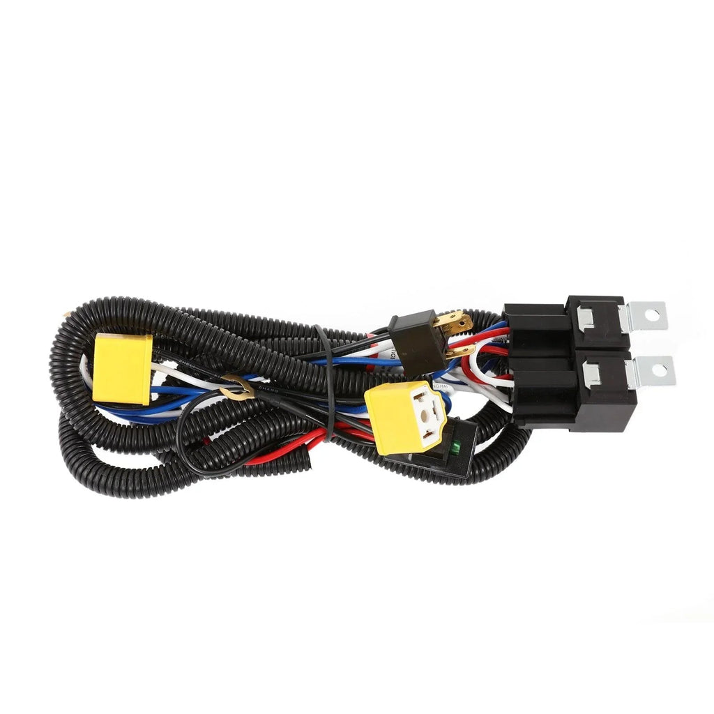 Auxbeam 2 Leads H4 LED Headlight Brightness Intensifier Wiring Harness