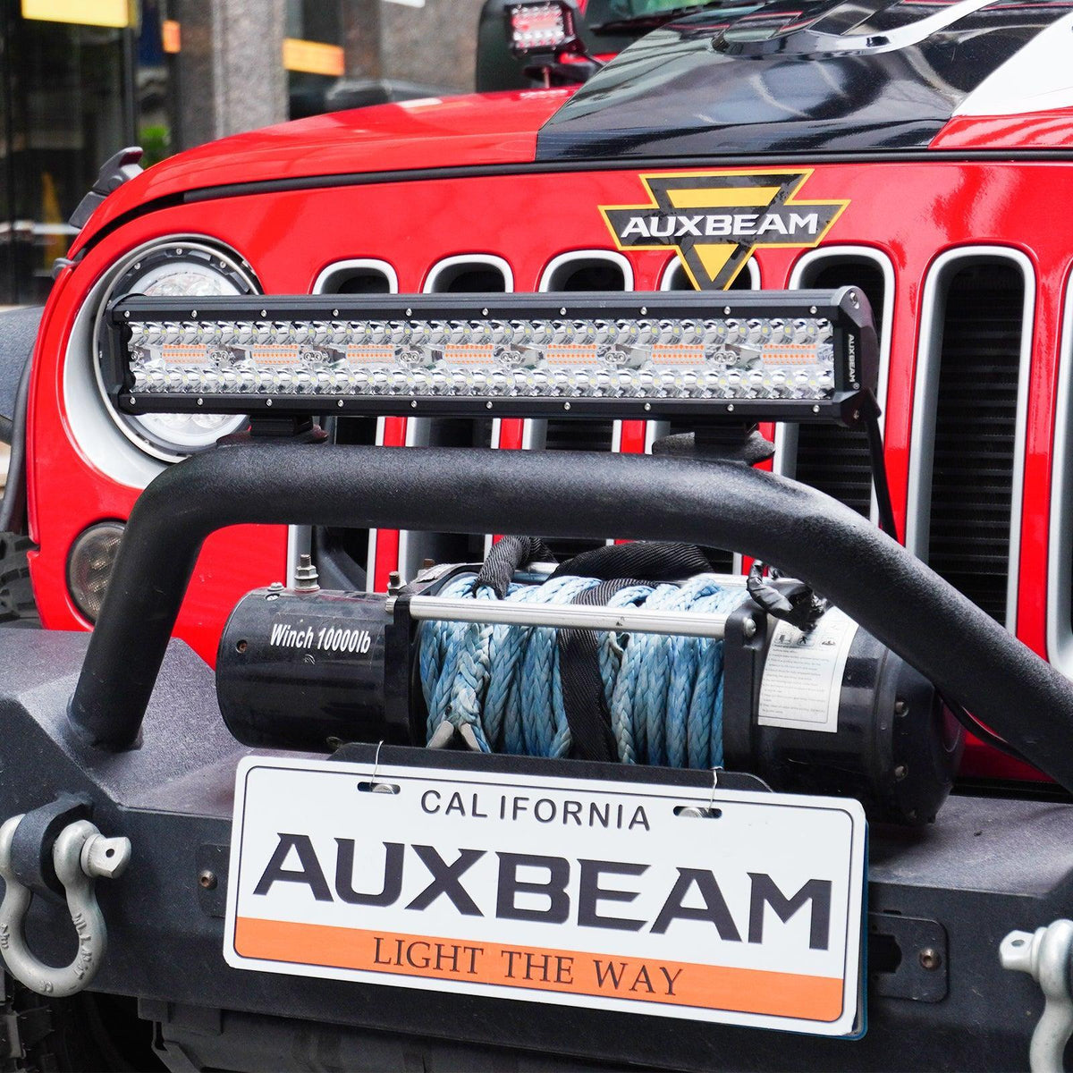 Auxbeam Series 3 Inch/4Inch/7Inch/12Inch/20Inch White&Amber LED Light Bar