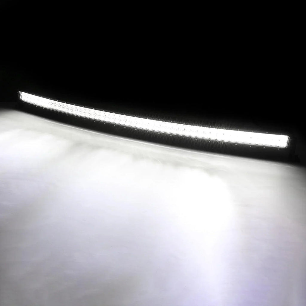 Auxbeam 50 inch 5D Series Straight/Curved Combo Beam Double Row LED Light Bar