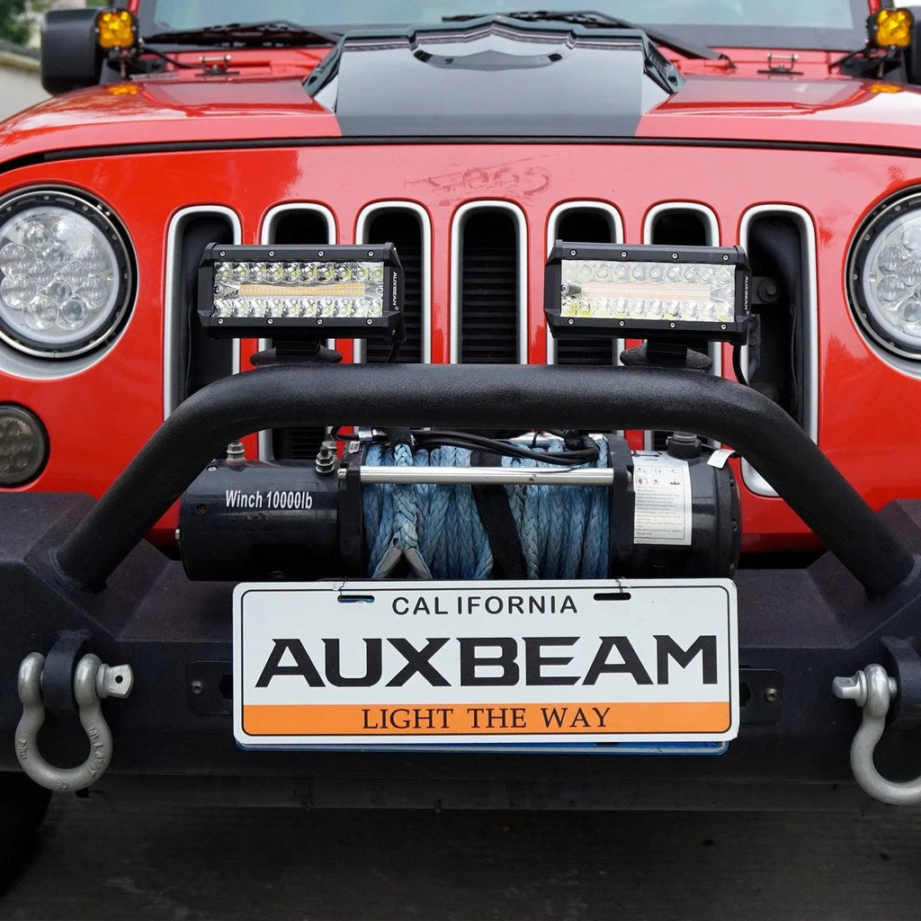 Auxbeam Series 3 Inch/4Inch/7Inch/12Inch/20Inch White&Amber LED Light Bar