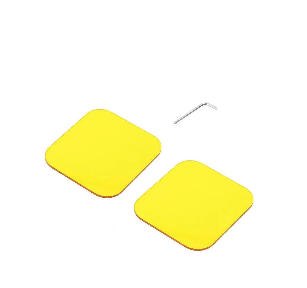 Auxbeam Additional Amber Covers for 5 Inch 110W White/Amber Spot LED Driving